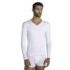 70101-CAMISETA CABALLERO TERMAL M/L CUELLO V - Imagen 2