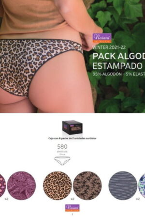 580 BIKINI SEÑORA NAIARA PACK 2