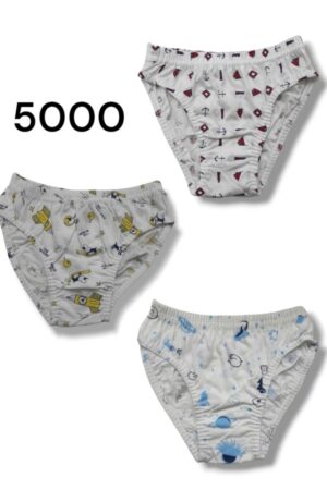 SLIP NIÑO ESTAMPADO REF 5000  PACK-12