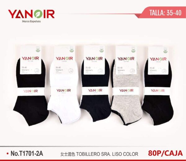 T1701 TOBILLERO YANOIR 35/40 PACK-15
