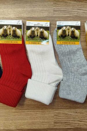 CALCETIN ANGORA LAMBSWOOL SRA 8394 PACK-12