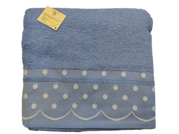 JUEGO TOALLA RENDADO 3 PIEZAS 400G