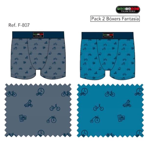 F807 - BOXER BICYCLE FABIANNI PACK2