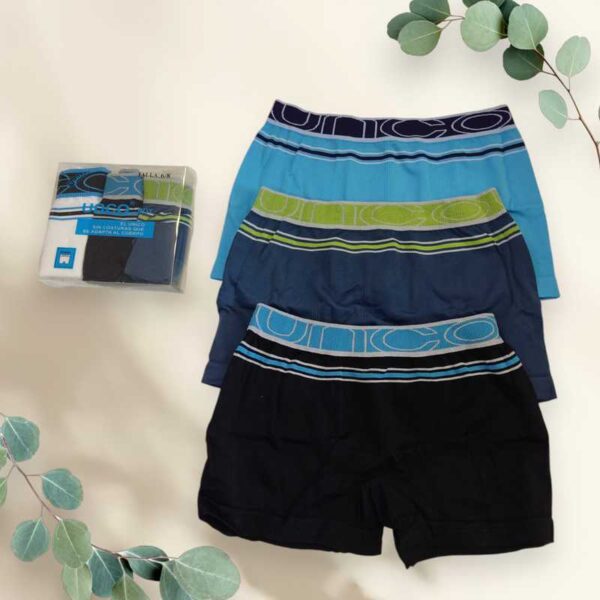 883N BOXER NIÑO UNCO PACK-3