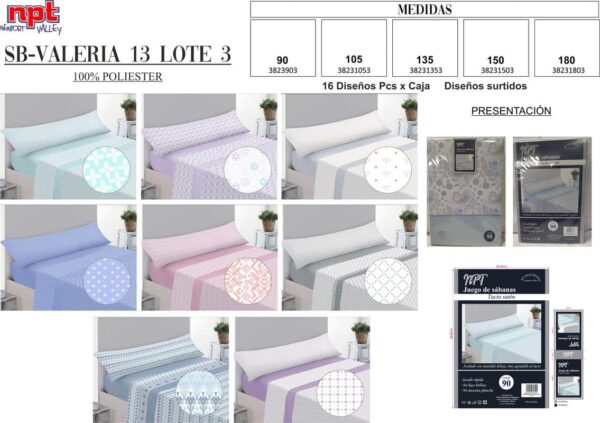 SABANA VALERIA DIBUJO PACK-3
