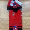 SET GORRO BUFANDA GUANTES NIÑA LADY BUG 780-621