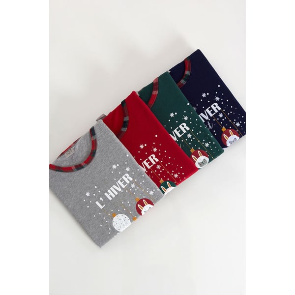 PIJAMA NAVIDAD MUJER 3600