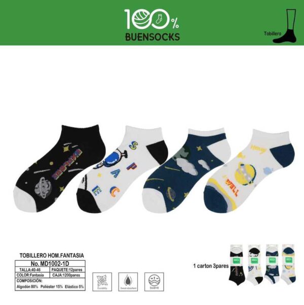 MD1002 TOBILLERO BUENSOCKS