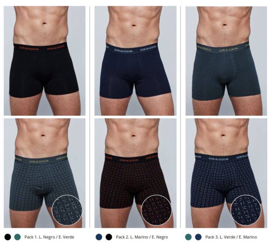 PB 705 - BOXER DON ALGODON PACK-2