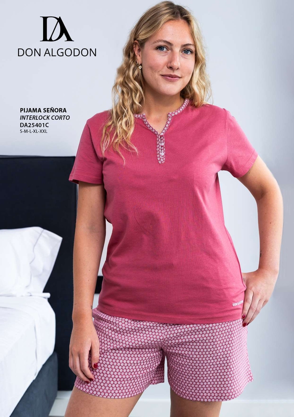 DA25401C PIJAMA SEÑORA DON ALGODN