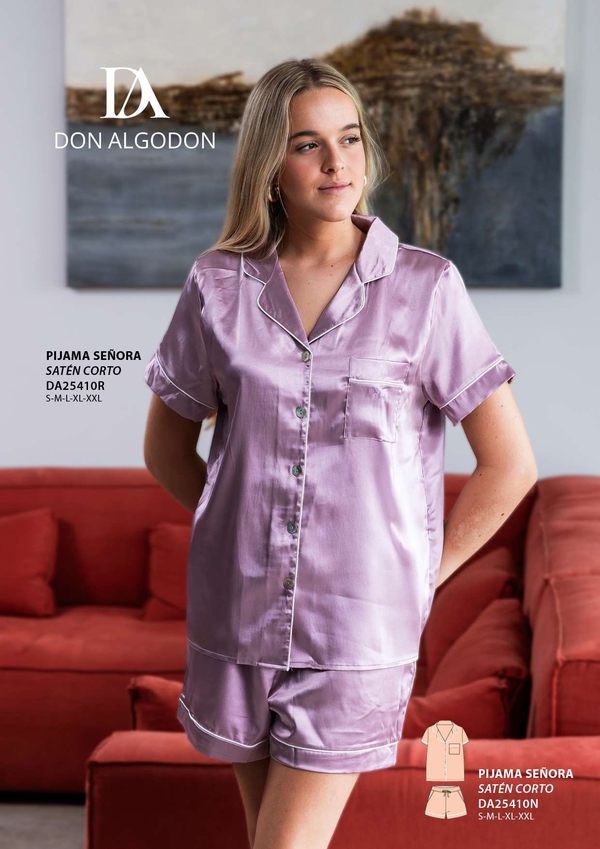 DA25410R PIJAMA SEÑORA DON ALGODN