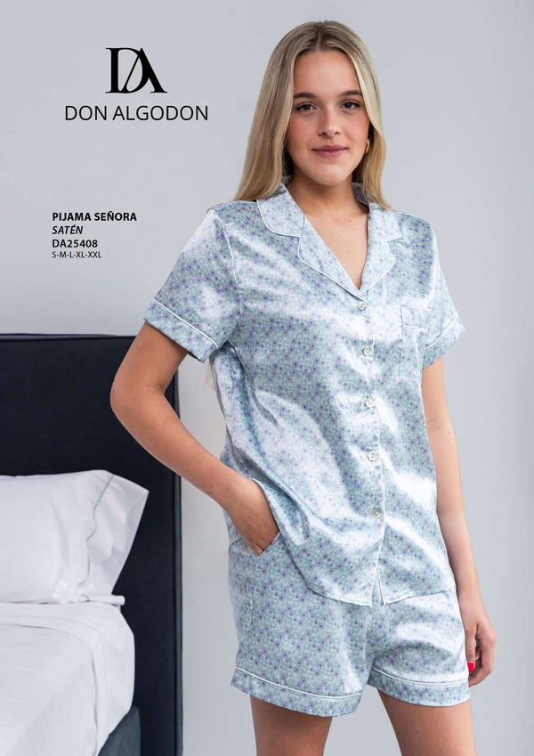 DA25408 PIJAMA SEÑORA DON ALGODN