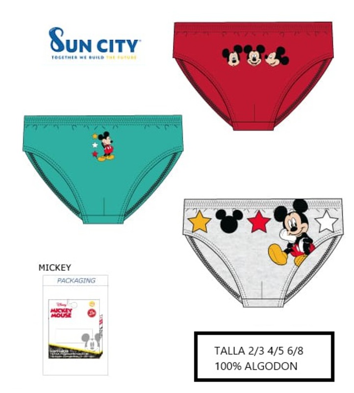 YE80036 SLIP MICKEY SUN CITY