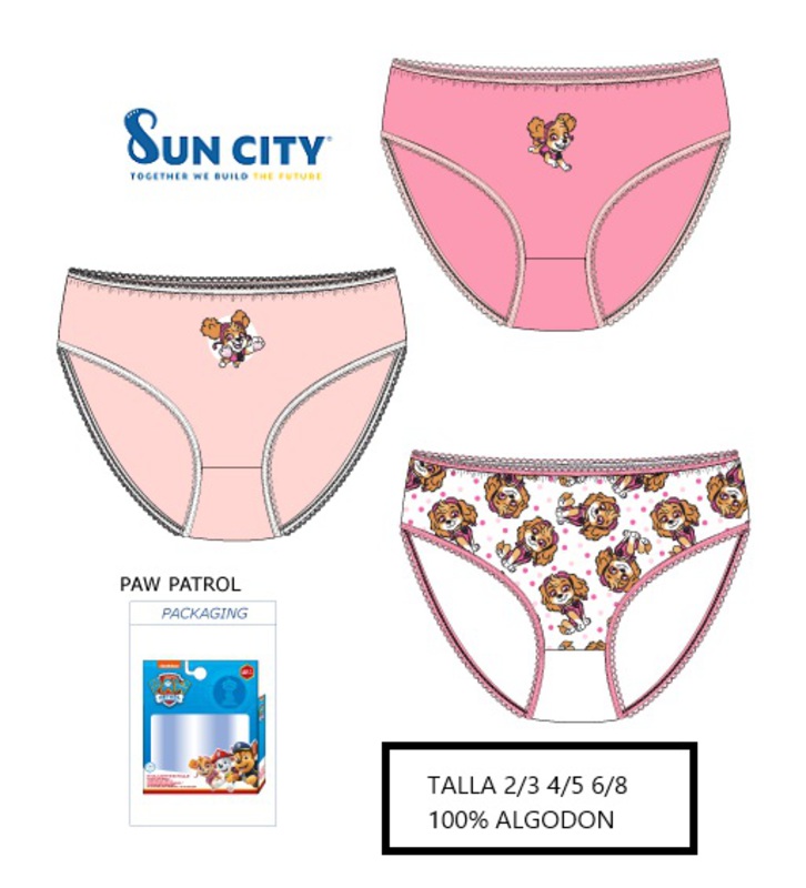 YE80041 BRAGA PAW PATROL SUN CITY