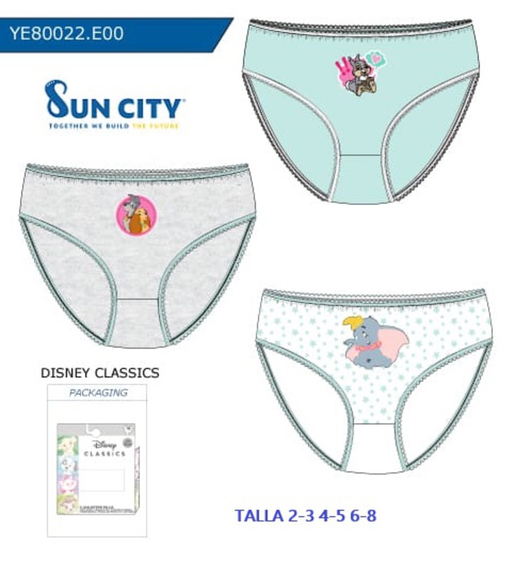 YE80022 CAJA 3 BRAGA DISNEY CLASSIC