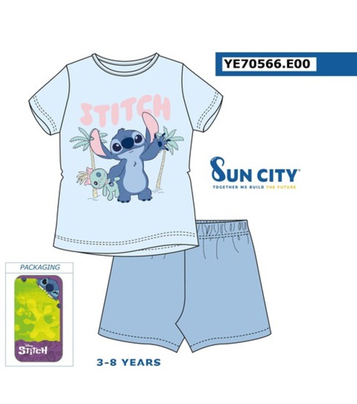 YE70566 PIJAMA LILO & STITCH