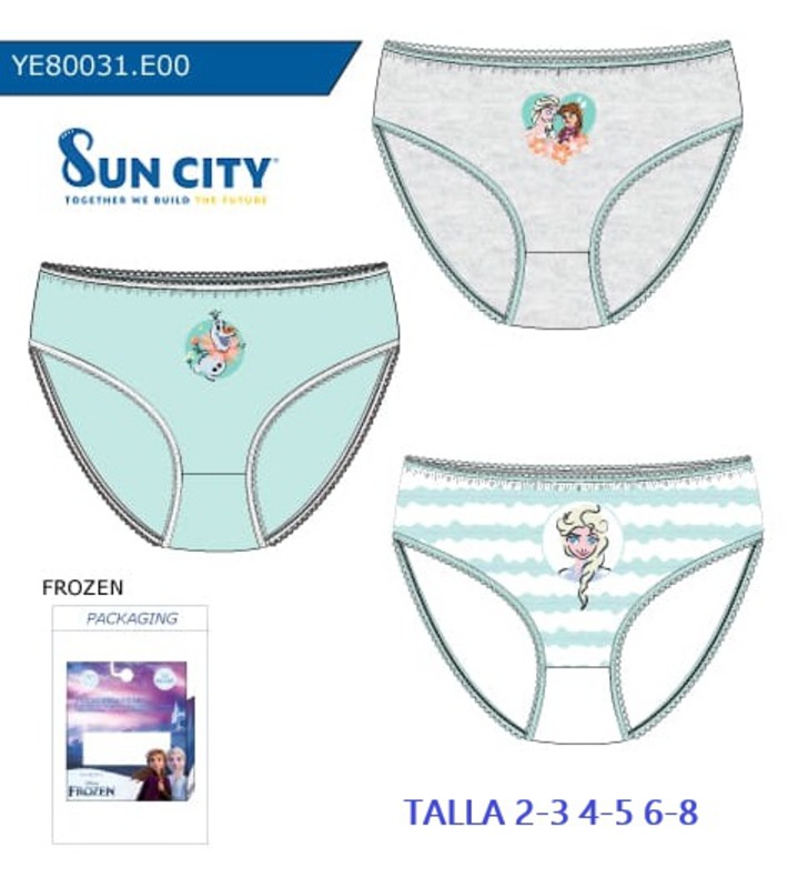 YE80031 CAJA 3 BRAGA FROZEN