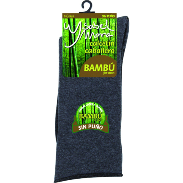 22345-CALCETIN CABALLERO BAMBU SIN puño PACK-18