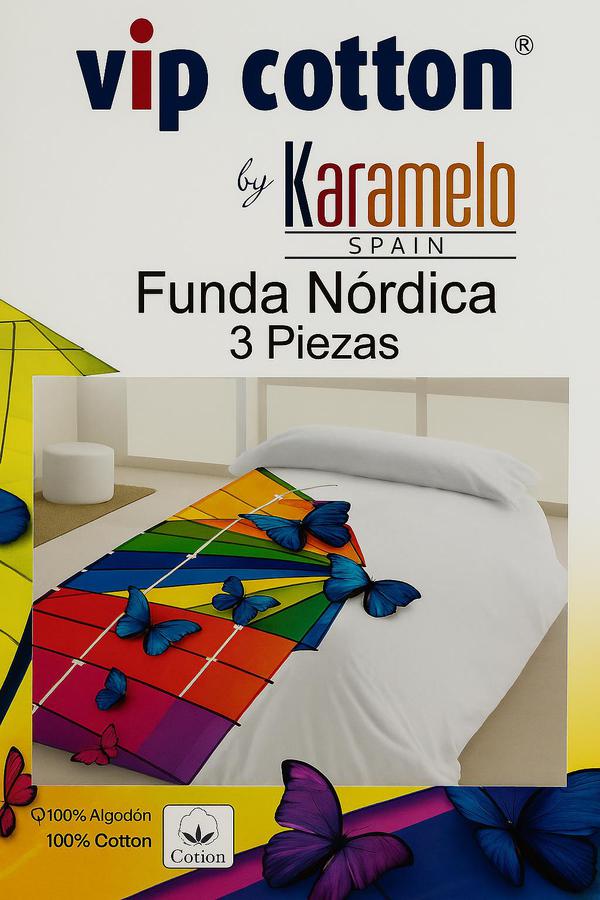 FUNDA NORDICA KARAMELO