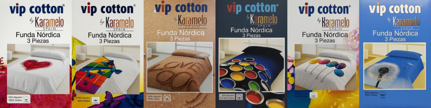 FUNDA NORDICA KARAMELO