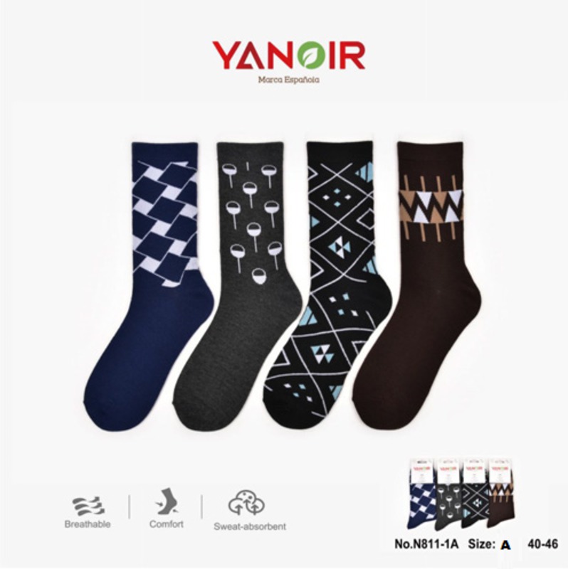 N811 CALCETIN FANTASIA HOMBRE