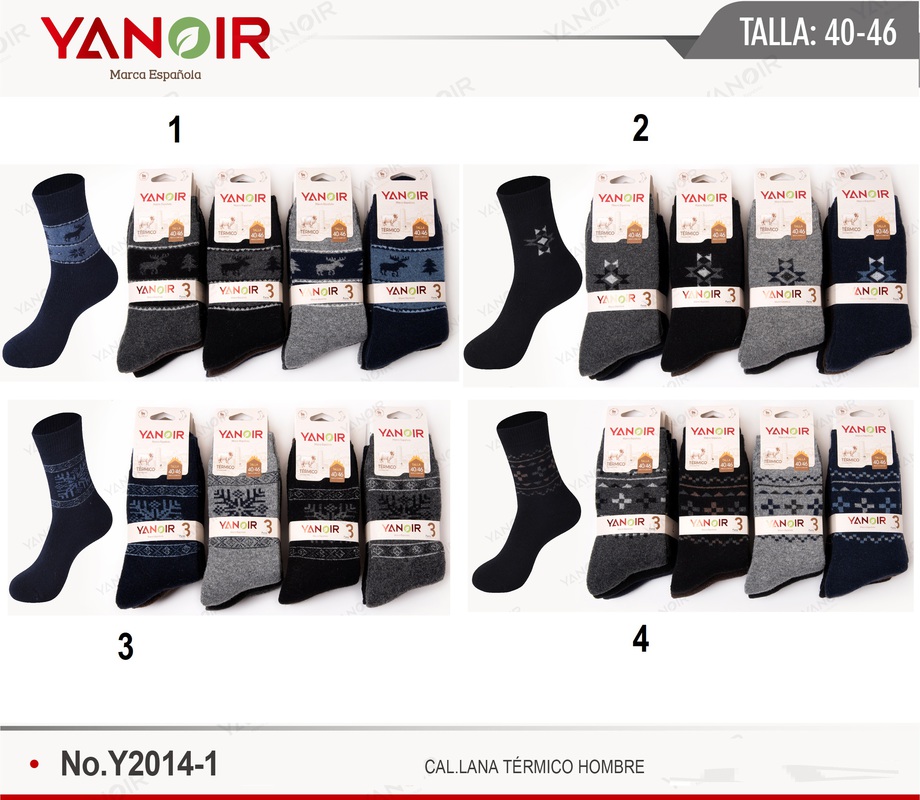Y2014 CALCETIN YANOIR PACK12