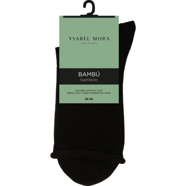 12347 – CALCETIN MUJER BAMBOO SIN puño PACK-6