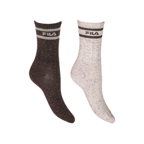 F6146 PACK2 CALCETINES FILA MUJER