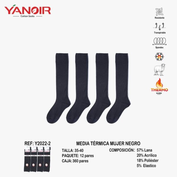 Y2022 CALCETIN LANA YANOIR PACK-12