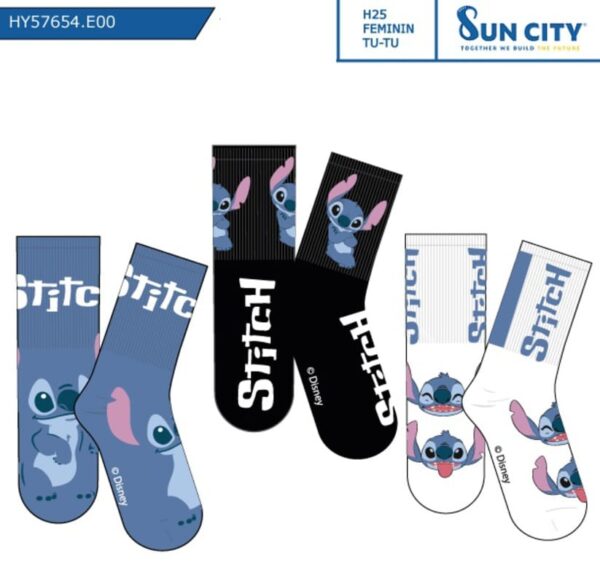 HY57654 CALCETIN LILO SUN CITY PACK-3