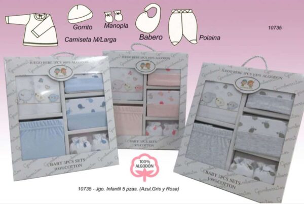 JUEGO INFANTIL 5 PIEZAS 10735