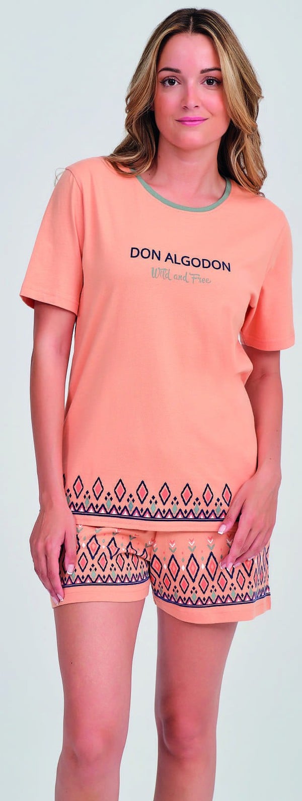 DA26S442 PIJAMA MC SEÑORA DON ALGODON