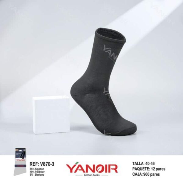 V870 CALCETIN EJECUTIVO YANOIR PACK-12