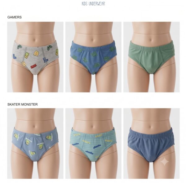 112 SLIP NIÑO PACK 3 WATERLEMON