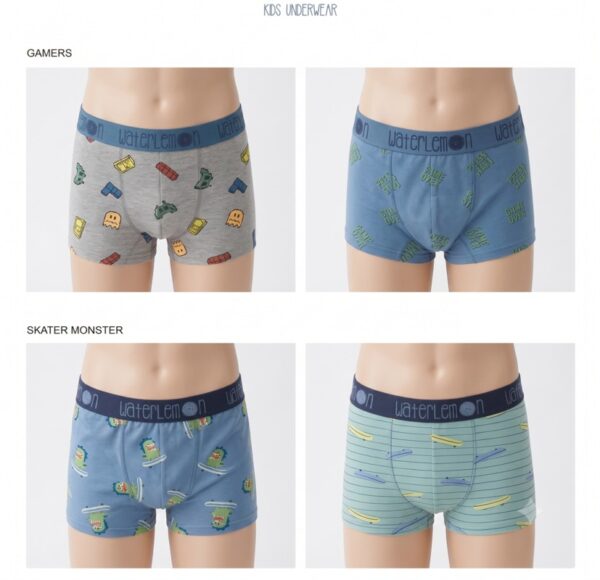 122 BOXER NIÑO PACK 2 WATERLEMON