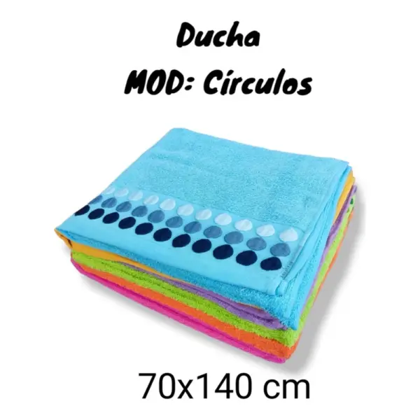 Toalla Ducha Acofil 70*140 Pack 6