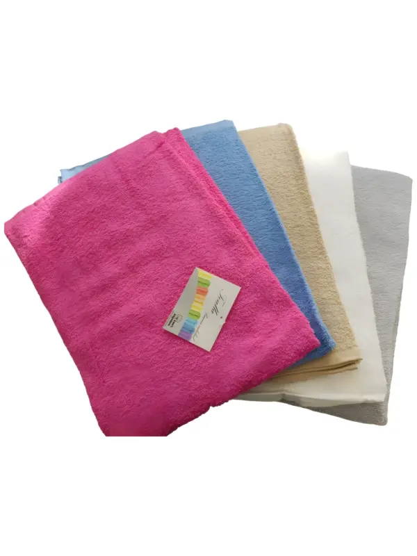 Toalla Acofil Liso Cores 100*140 Pack 5