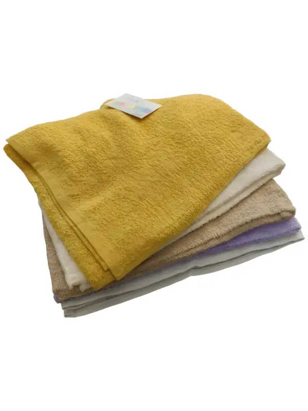 Toalla Acofil Liso Cores 70*130 Ducha Pack 5
