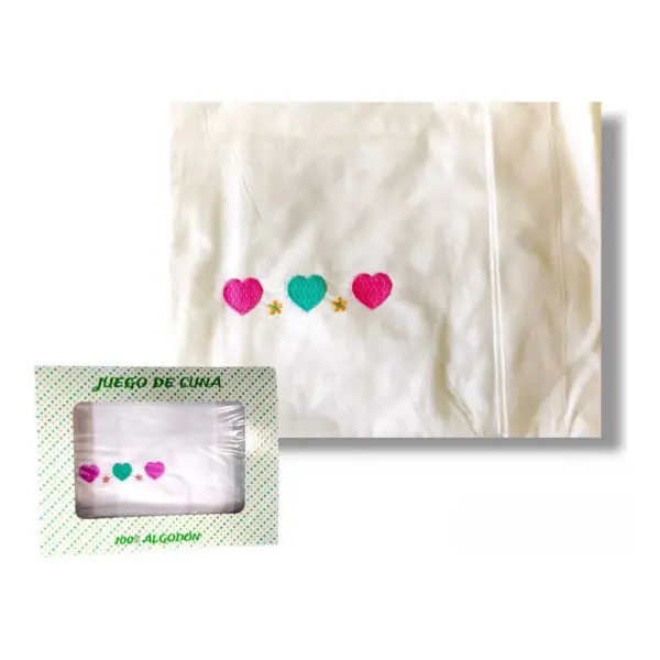 Pack de 2 Juegos de Cuna de 3 Piezas 1122C