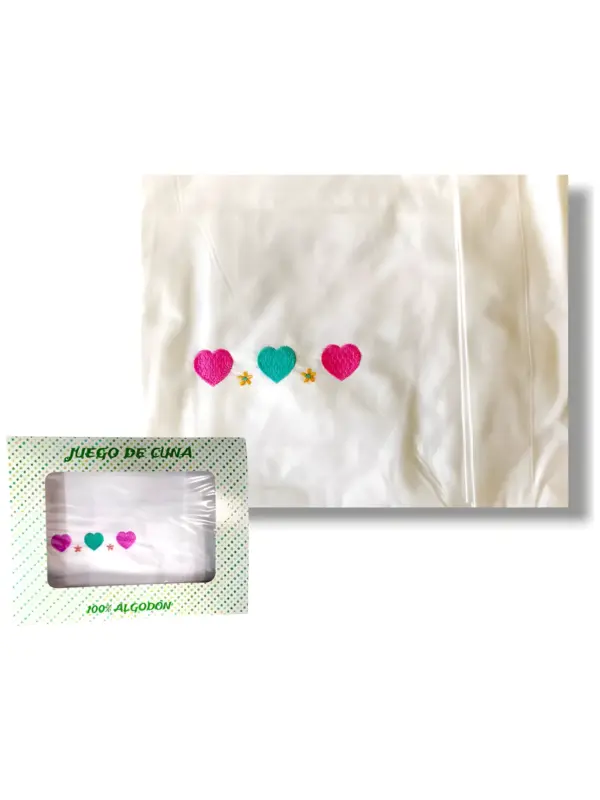 Pack de 2 Juegos de Cuna de 3 Piezas 1122C