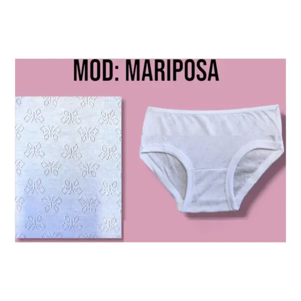 Braga Niña Mariposa Mod.503