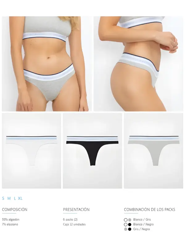 Tanga Don Algodon 0118
