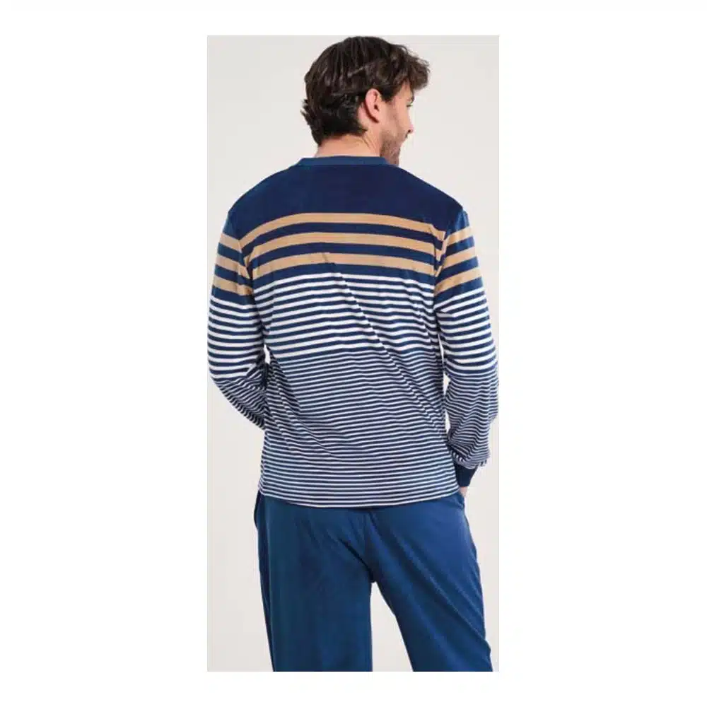 Da25w311 Pijama Spandex Hombre Don Algodon - Imagen 3