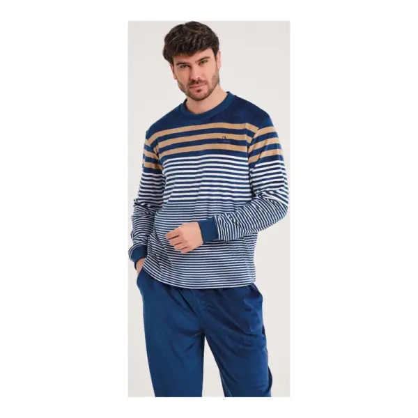 Da25w311 Pijama Spandex Hombre Don Algodon