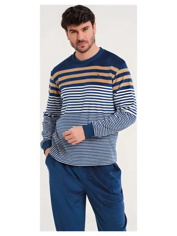 Da25w311 Pijama Spandex Hombre Don Algodon