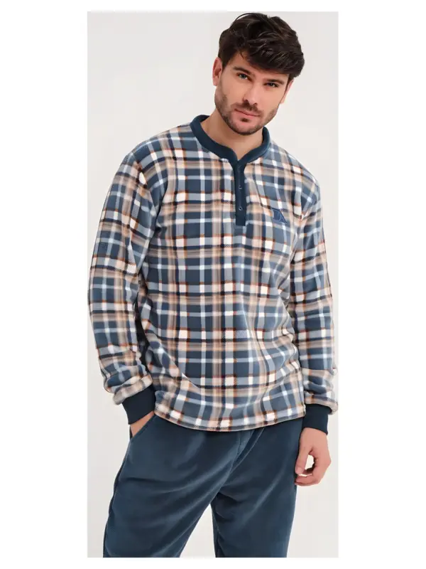 Da25w313 Pijama Coralina Hombre Don Algodón