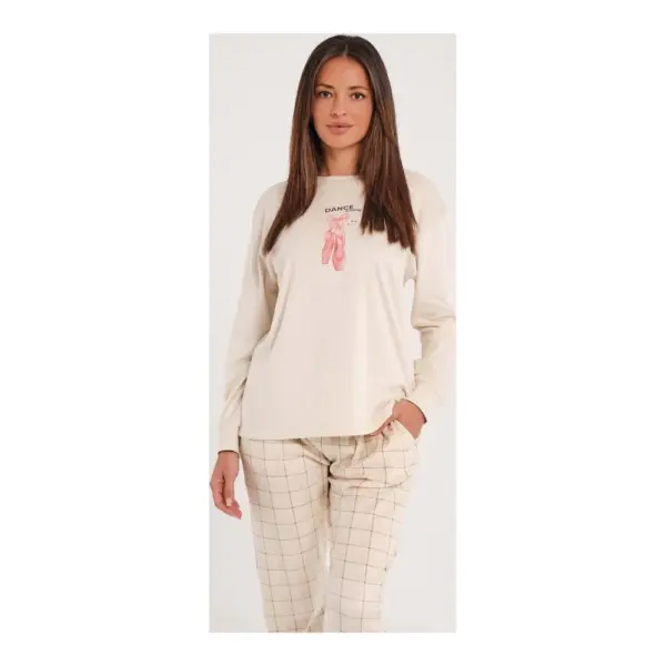 Da25w414 Pijama Spandex Mujer Don Algodon