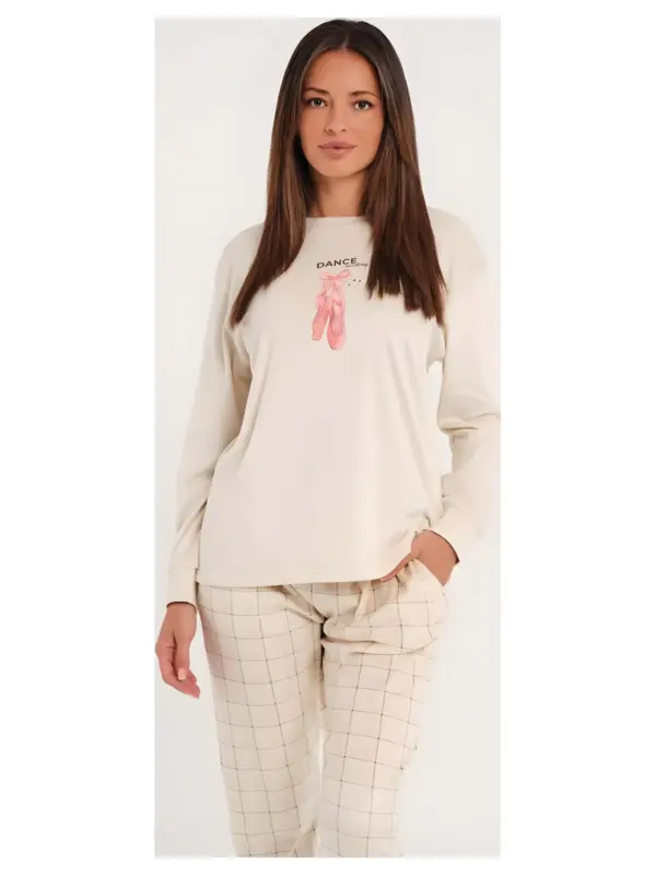 Da25w414 Pijama Spandex Mujer Don Algodon