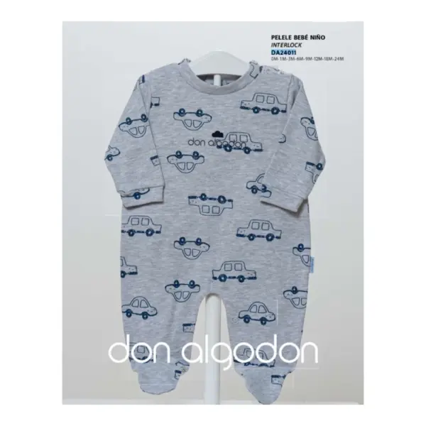 Da24011 Pelele Bebe Don Algodón