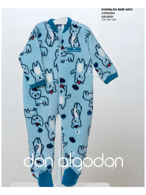 Da24031 Dormilon Bebe Don Algodón